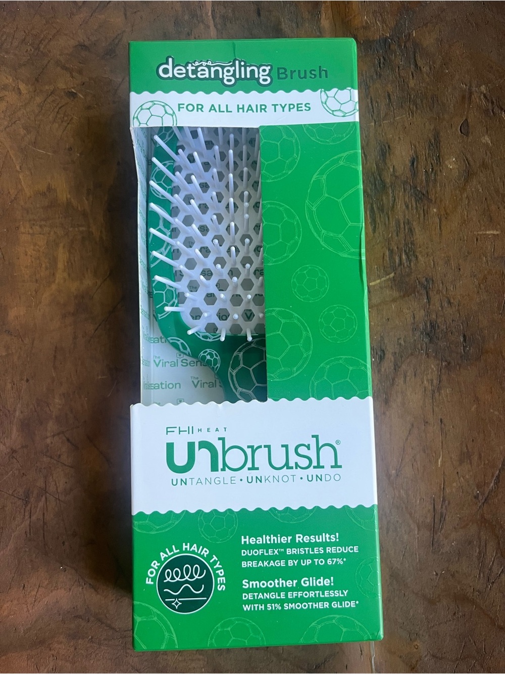 FHI Heat Unbrush Detangling Brush soccer